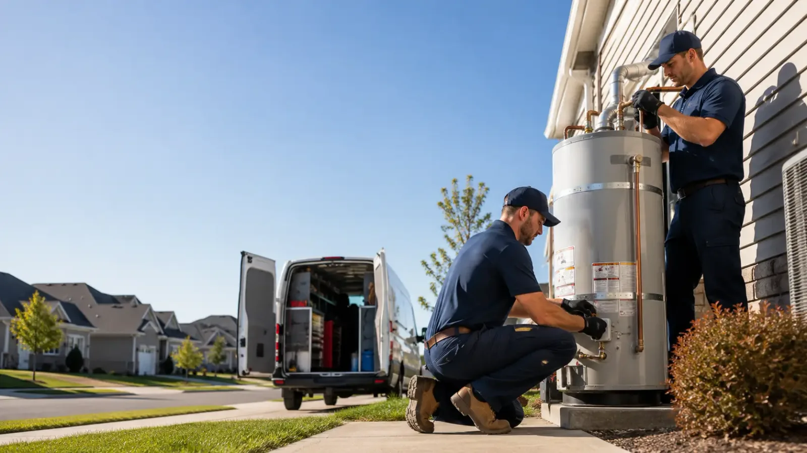 Water Heater Installation in Shafer, MN
